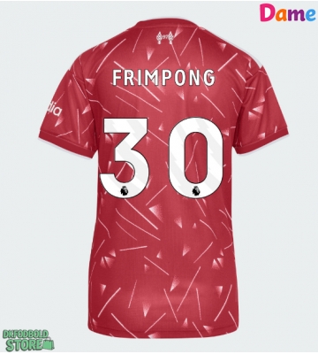 Liverpool Jeremie Frimpong #30 Replika Hjemmebanetrøje Dame 2026-27 Kortærmet